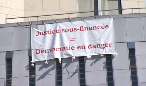 Grève: la justice aussi est en colère