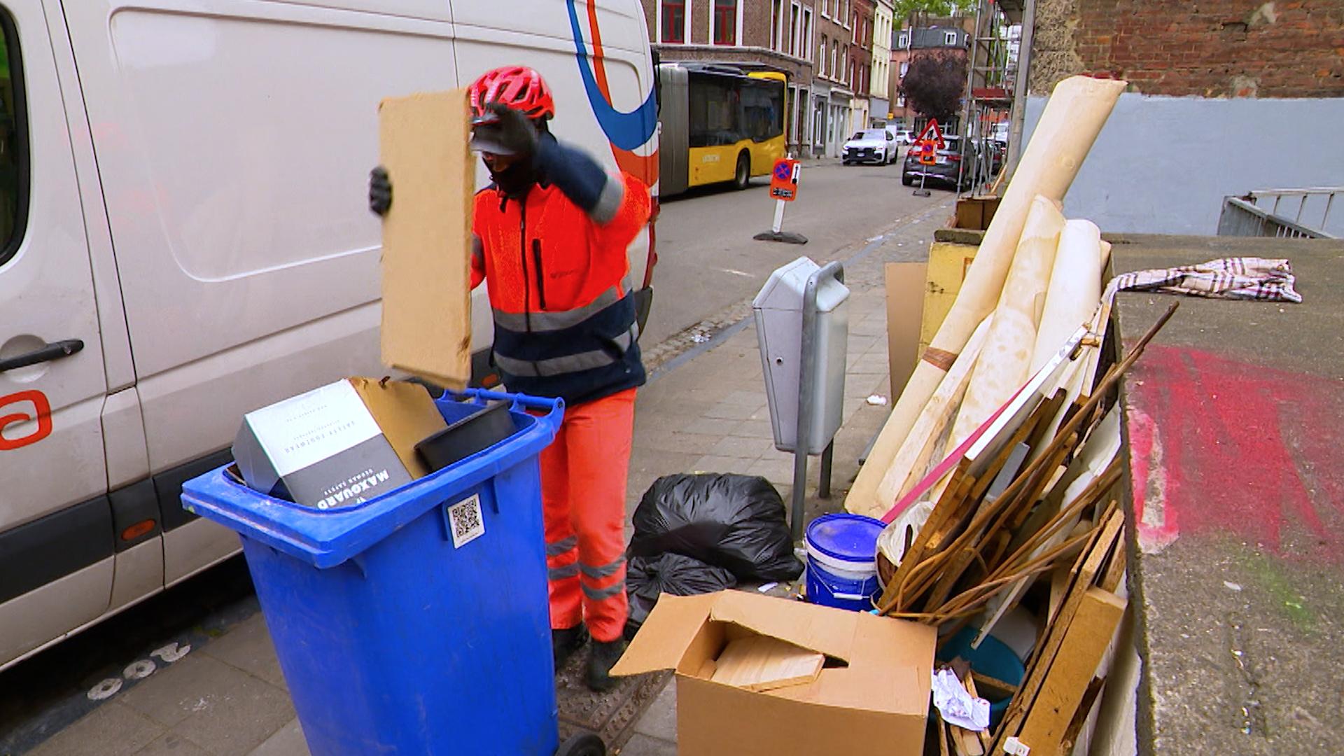 La collecte des encombrants à Liège : Ce sera fini en 2026 !