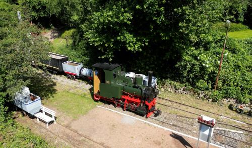 Une locomotive vapeur entièrement restaurée et en ordre de marche