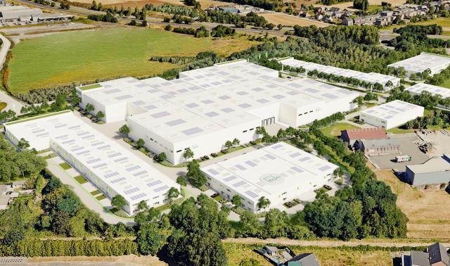 Le Green Business Park de Bonne Fortune sur les rails
