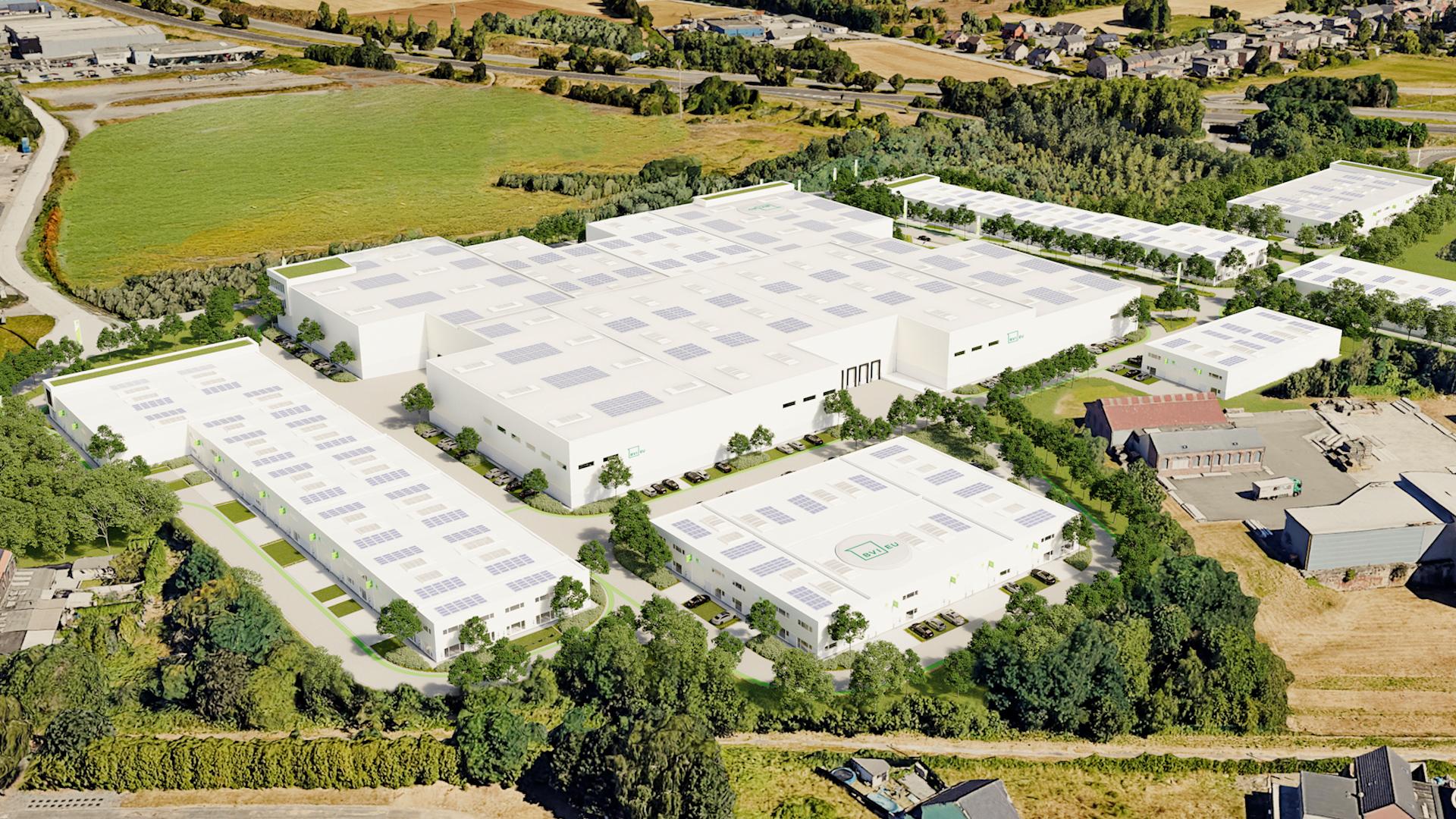 Le Green Business Park de Bonne Fortune sur les rails