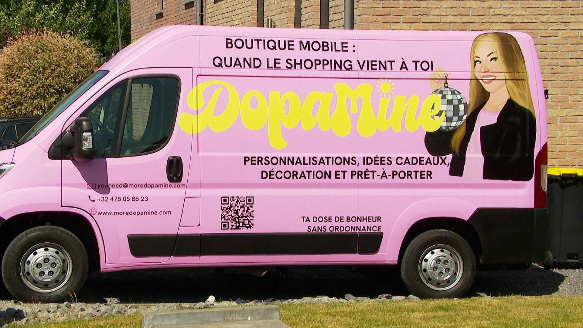 Dopamine: une boutique de mode mobile pleine de peps