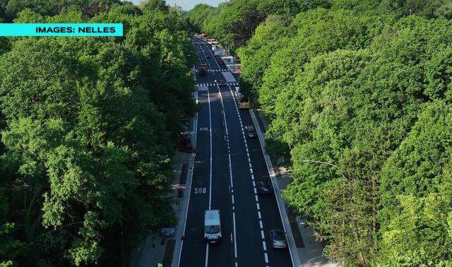 Ligne busway B2 : travaux terminés route du Condroz