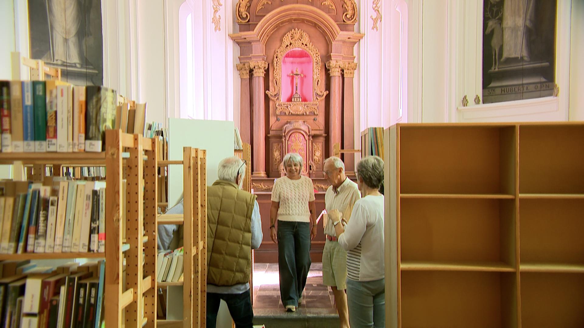 Faimes: la bibliothèque déménage à la Chapelle de Saives