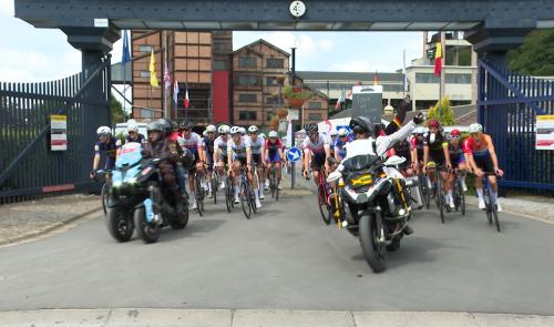 Le Province Cycling Tour s'est élancé depuis Blegny-Mine