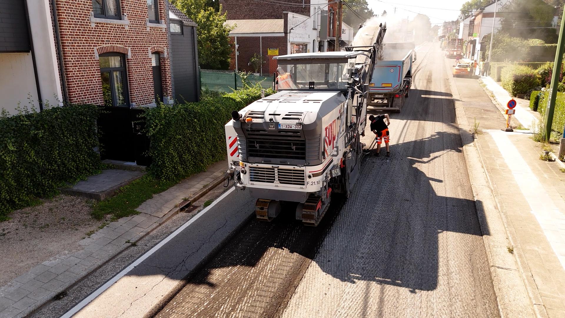 Embourg: La Voie de l'Ardenne en chantier