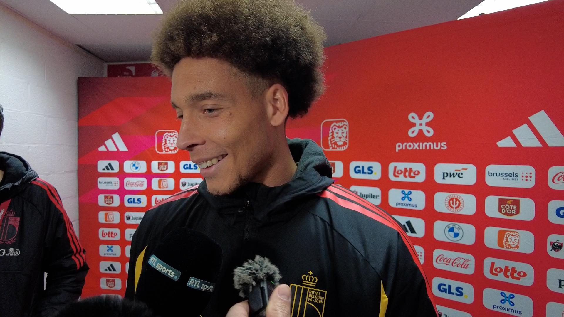 Axel Witsel ému : "C'était incroyable, je n'attendais pas un tel accueil des supporters"