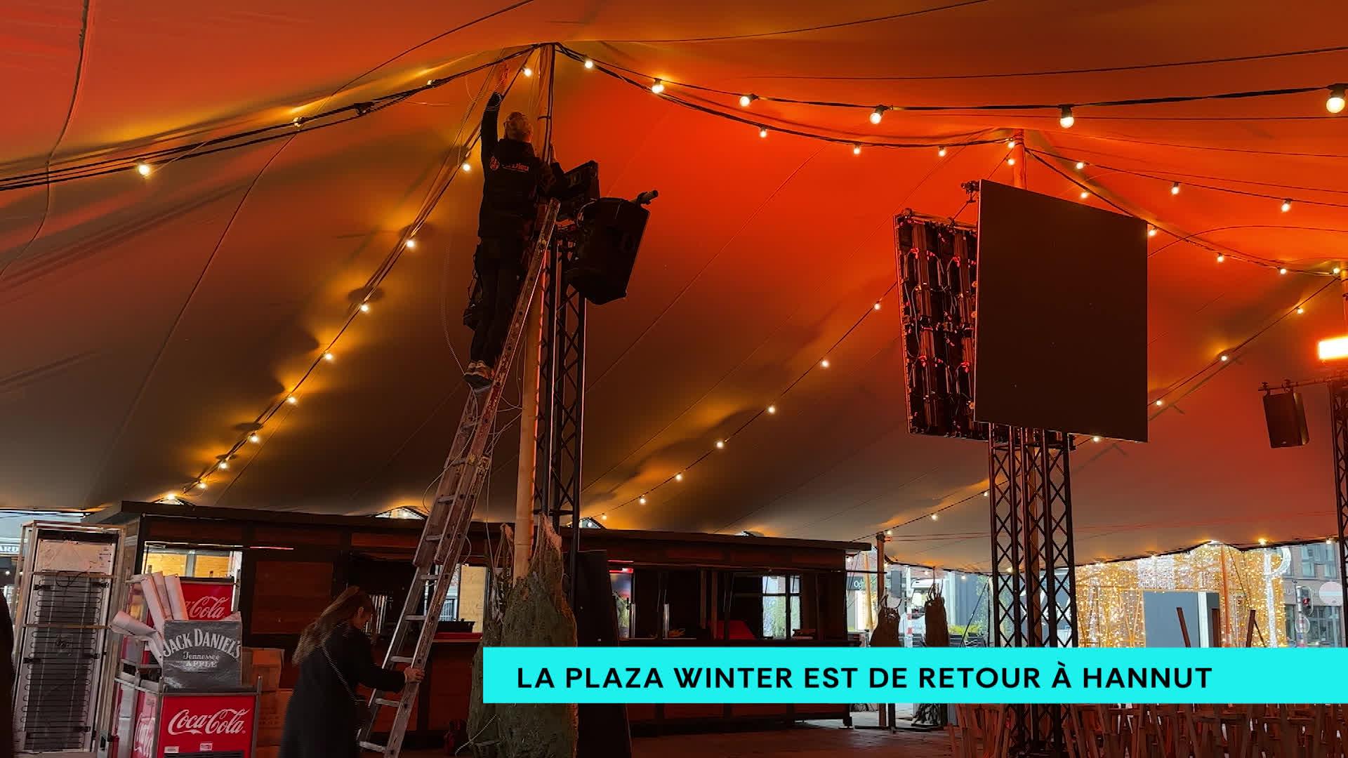 Nouvelle édition de la Plaza winter à Hannut