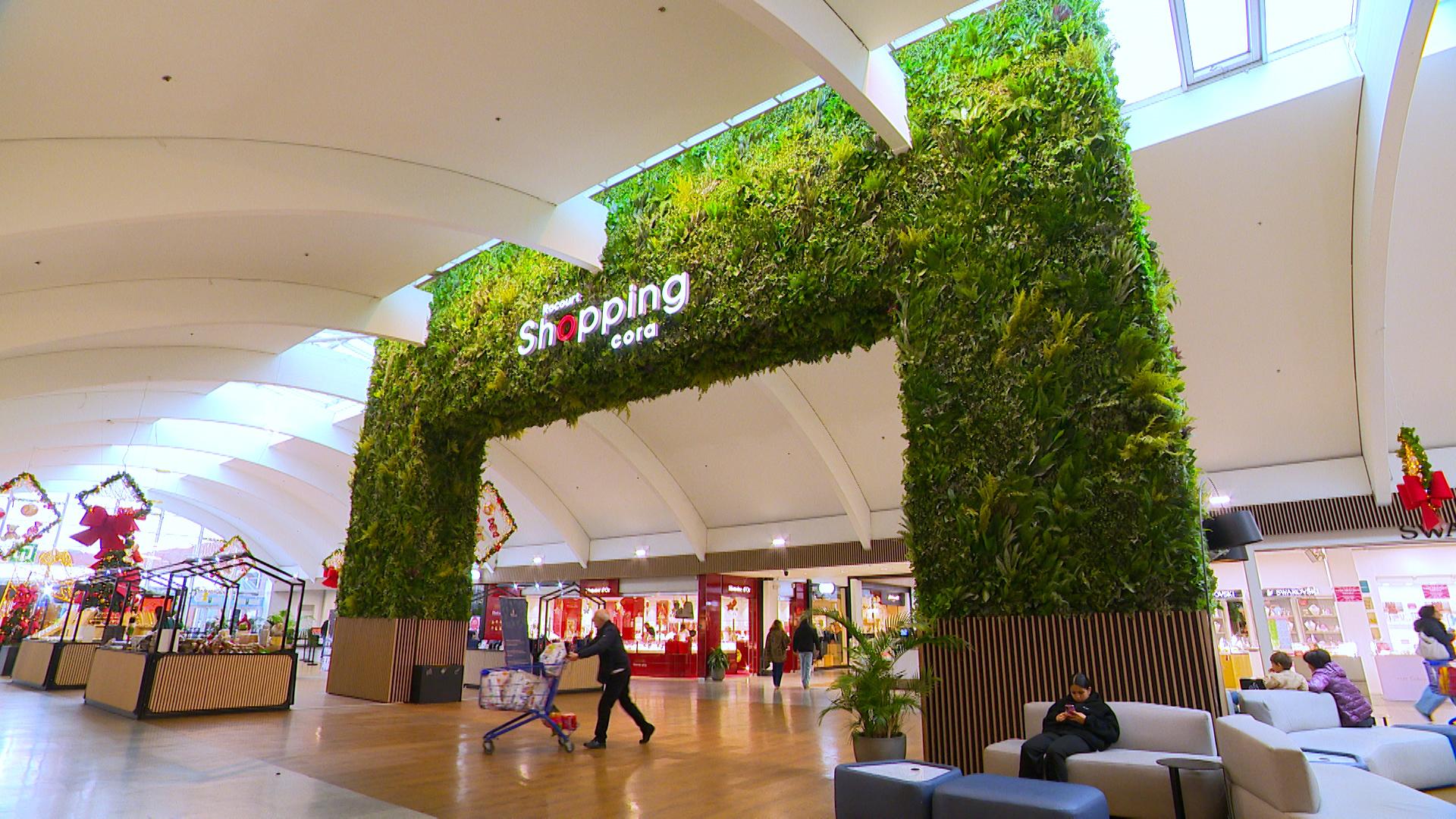 Transformation du Shopping Cora