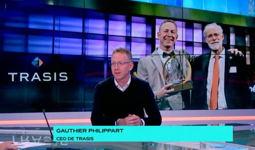 L'invité : Gauthier Philippart, CEO de Trasis (entreprise de l'année)