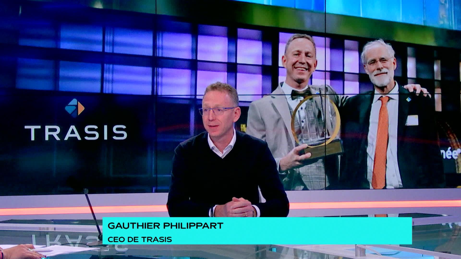 L'invité : Gauthier Philippart, CEO de Trasis (entreprise de l'année)