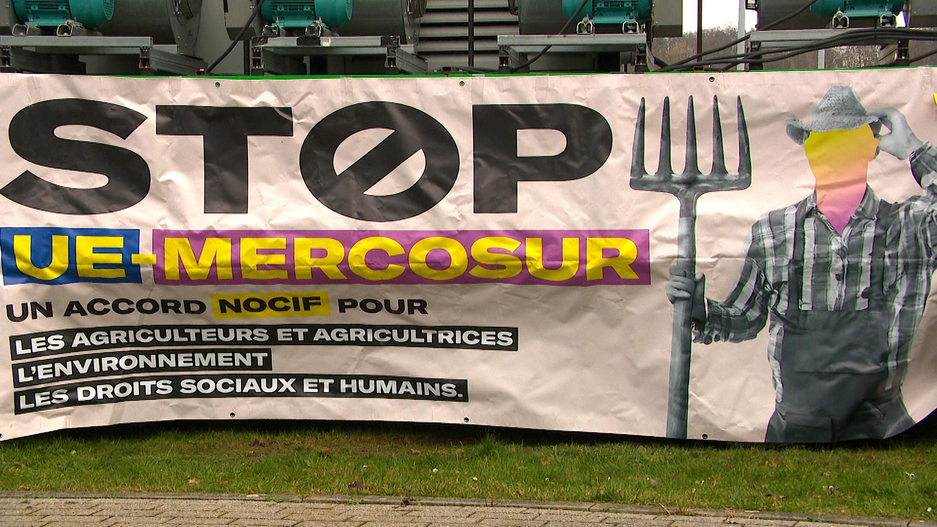 Les agriculteurs disent "non" au Mercosur