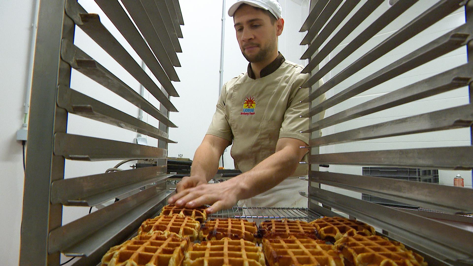 Lehios: des gaufres artisanales, locales et protéinées