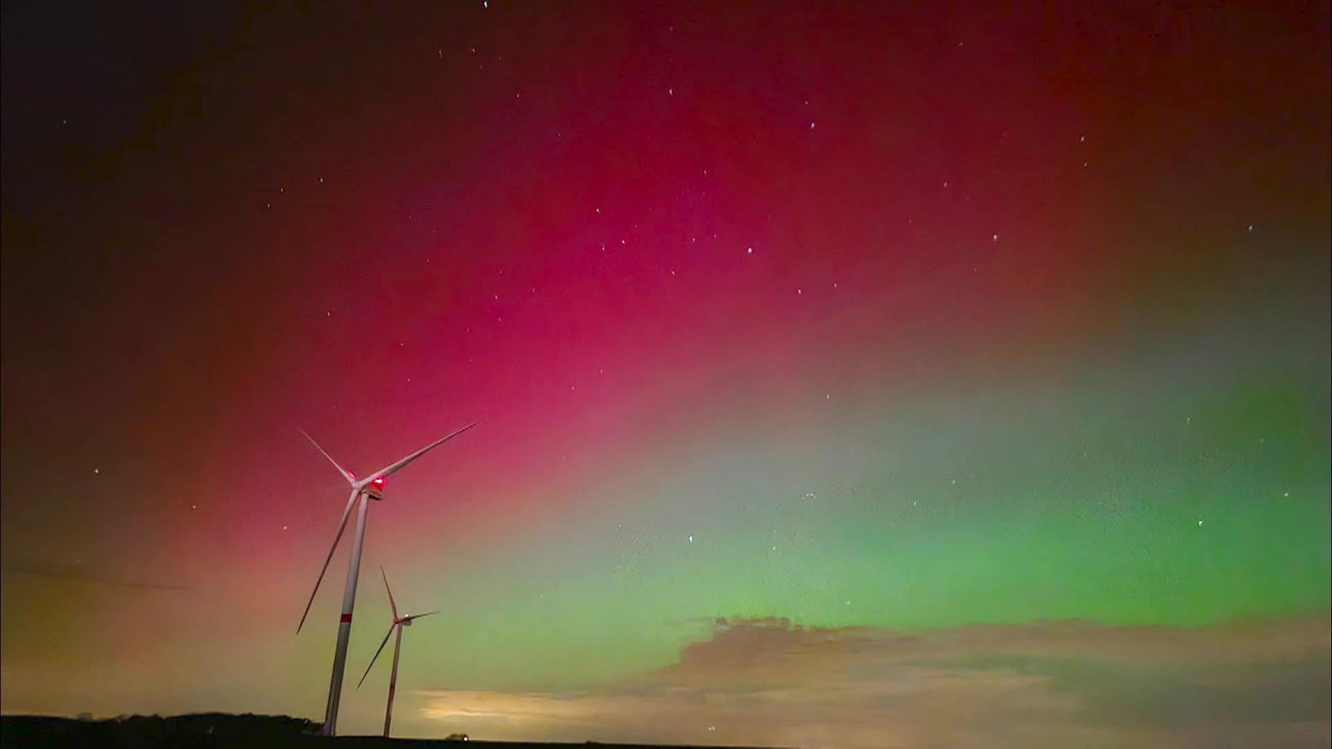 Des aurores boréales dans le ciel hesbignon