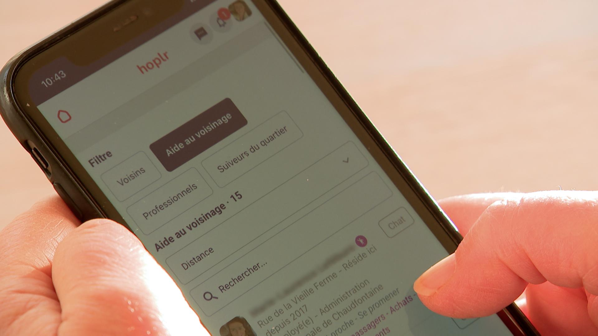 Chaudfontaine rejoint hoplr, et offre un réseau social de quartier à ses habitants