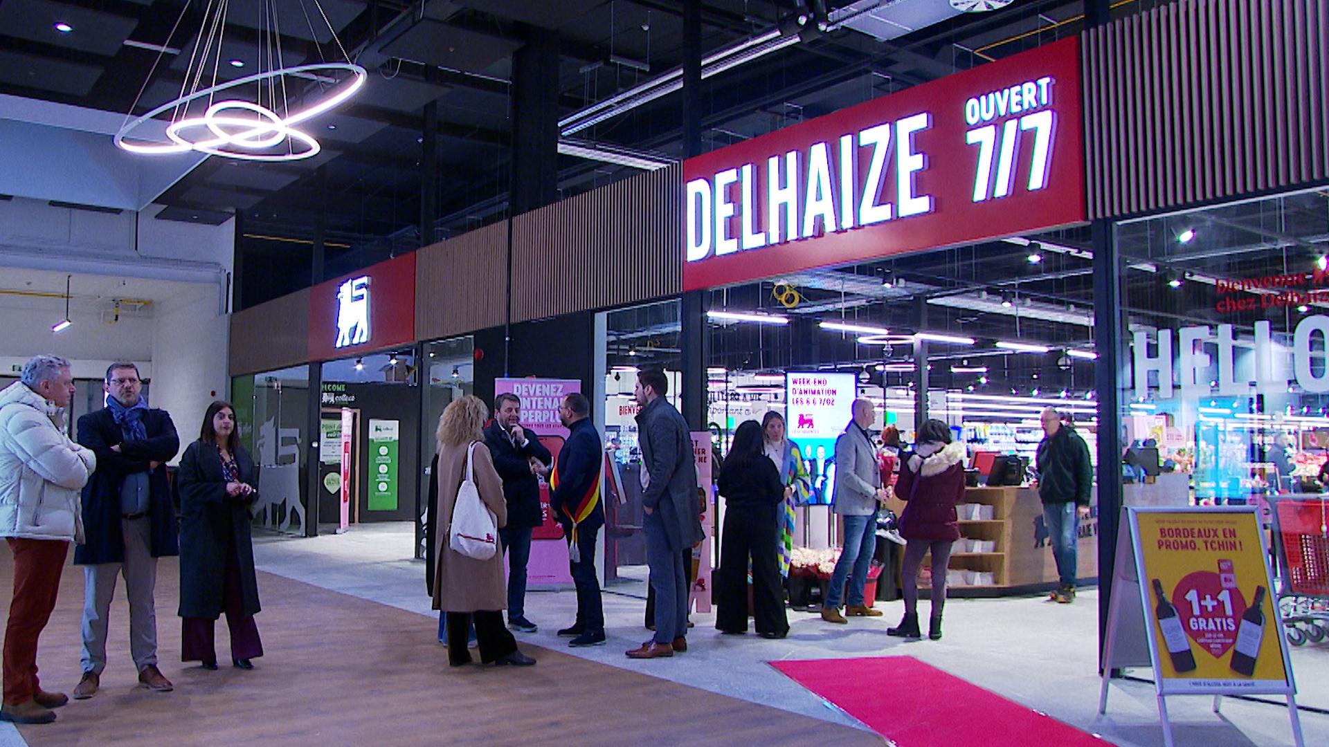 Delhaize s'installe au Shopping Cora