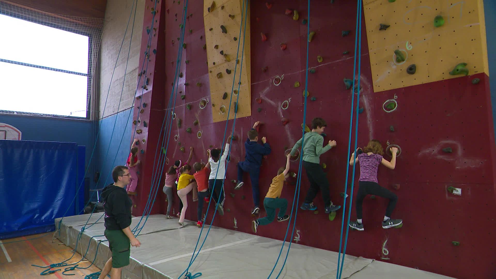 Quand le sport remplace l'école un jour de grève
