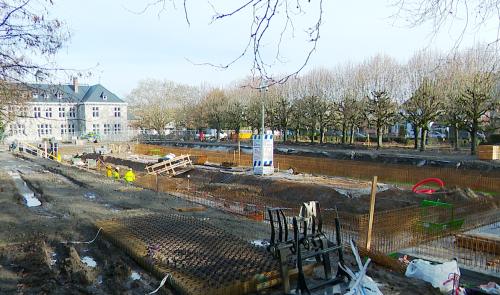 Travaux d'envergure sur le site de Péralta à Angleur