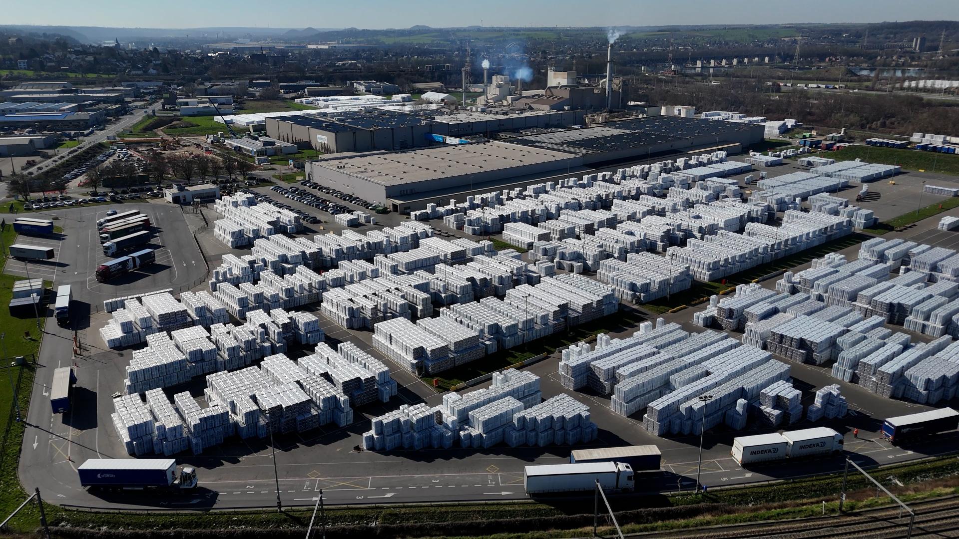 Le plus grand auvent solaire de Wallonie construit à Visé