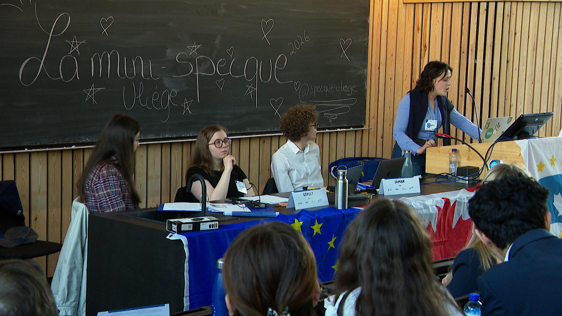Des étudiants dans la peau d’eurodéputés