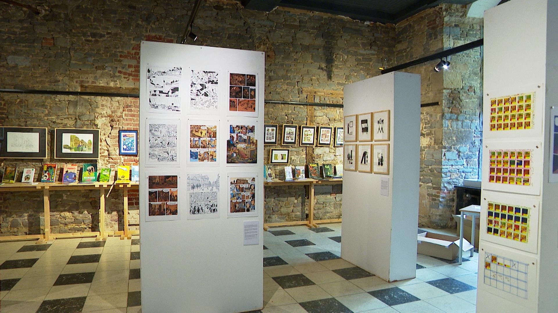 25 ans de BD en une exposition à l'ESA Saint-Luc Liège