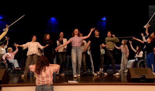 L'école de comédie musicale Enchanté en résidence à Spa
