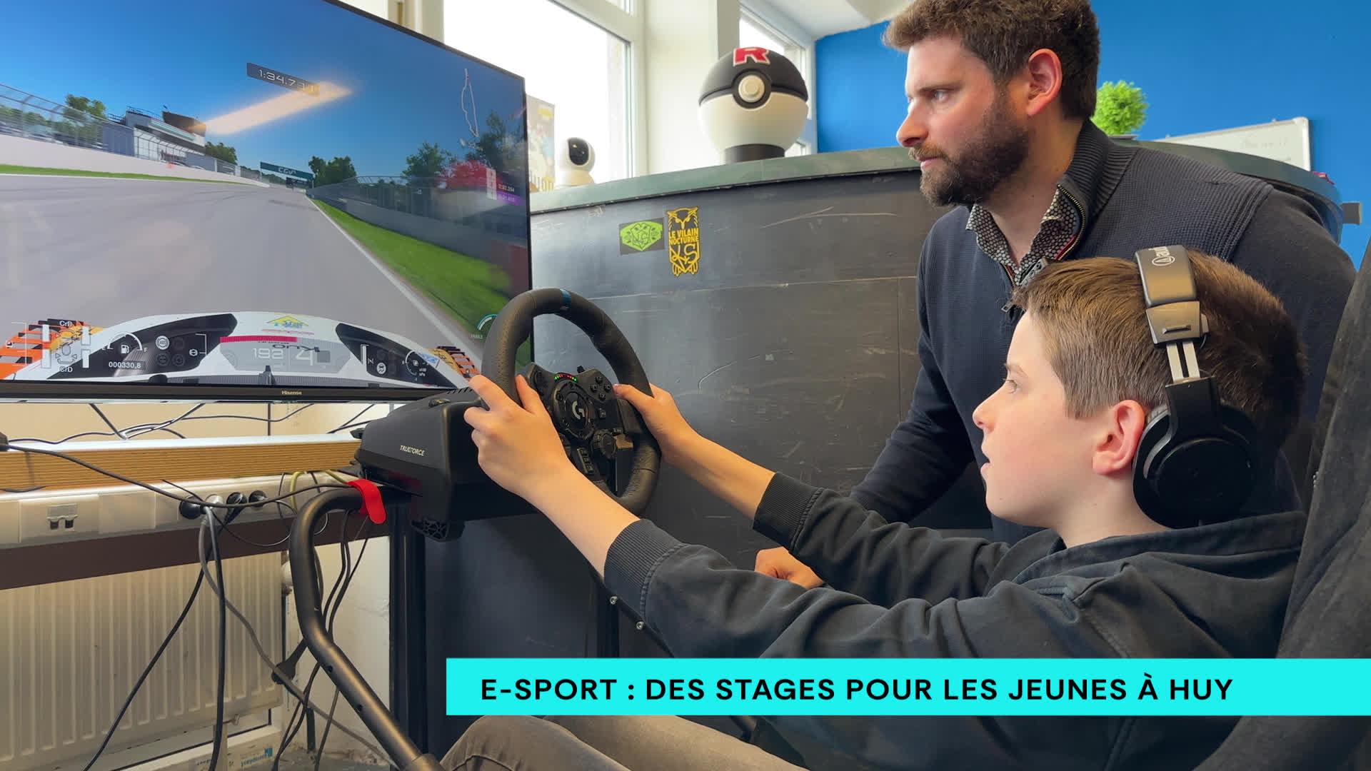 Des stages de e-sport pour les jeunes à Huy