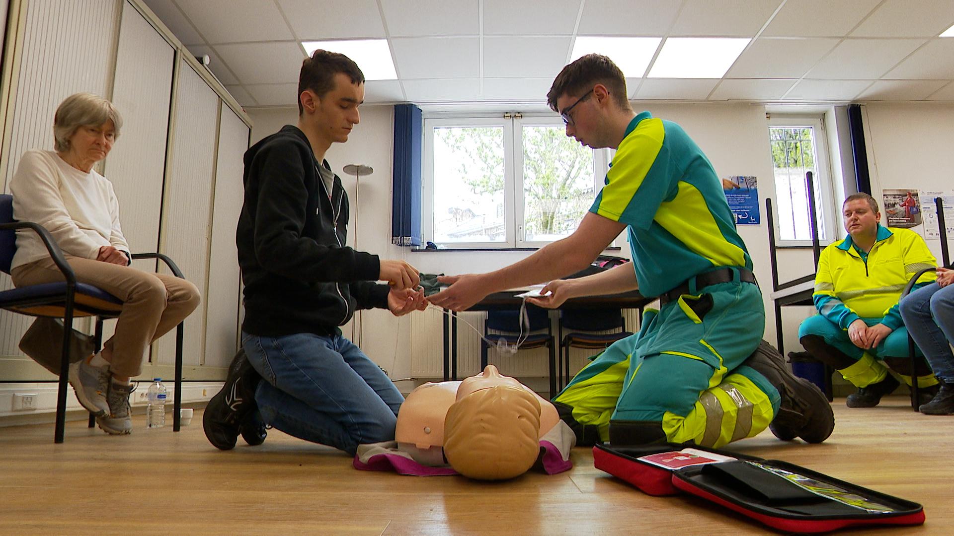 Des formations premiers secours pour les non-voyants