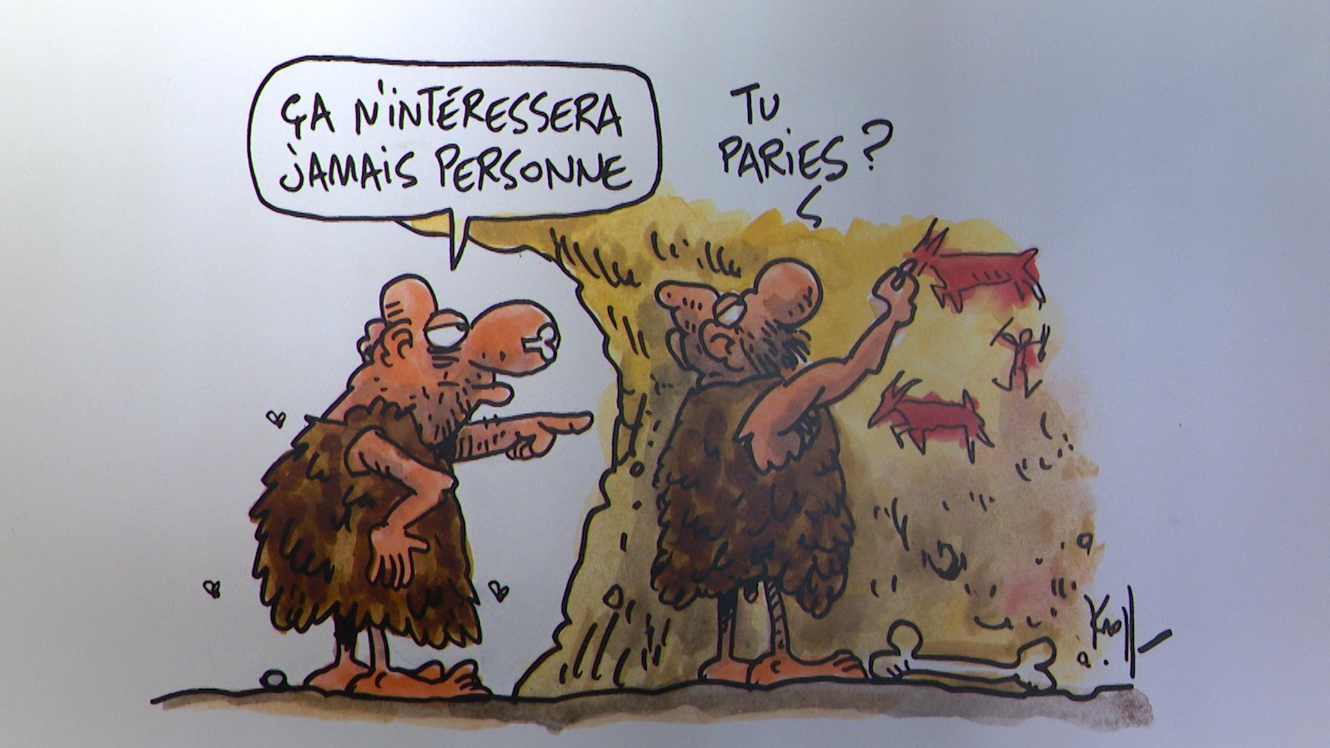 150 Kroll : des dessins à réfléchir au château de Waroux