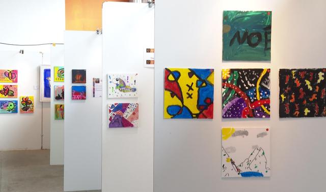 Expo passeur d'art à l'école d'Xhovémont