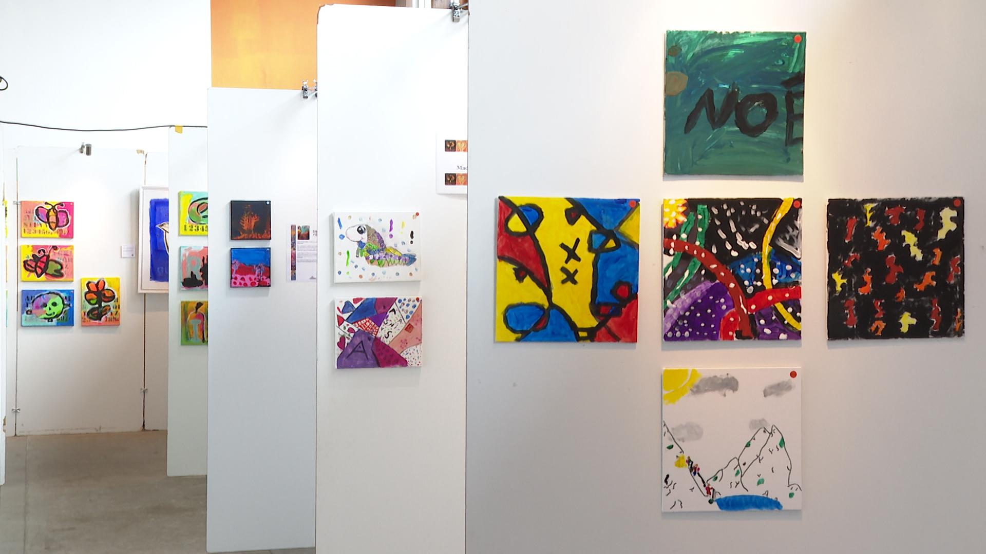 Expo passeur d'art à l'école d'Xhovémont