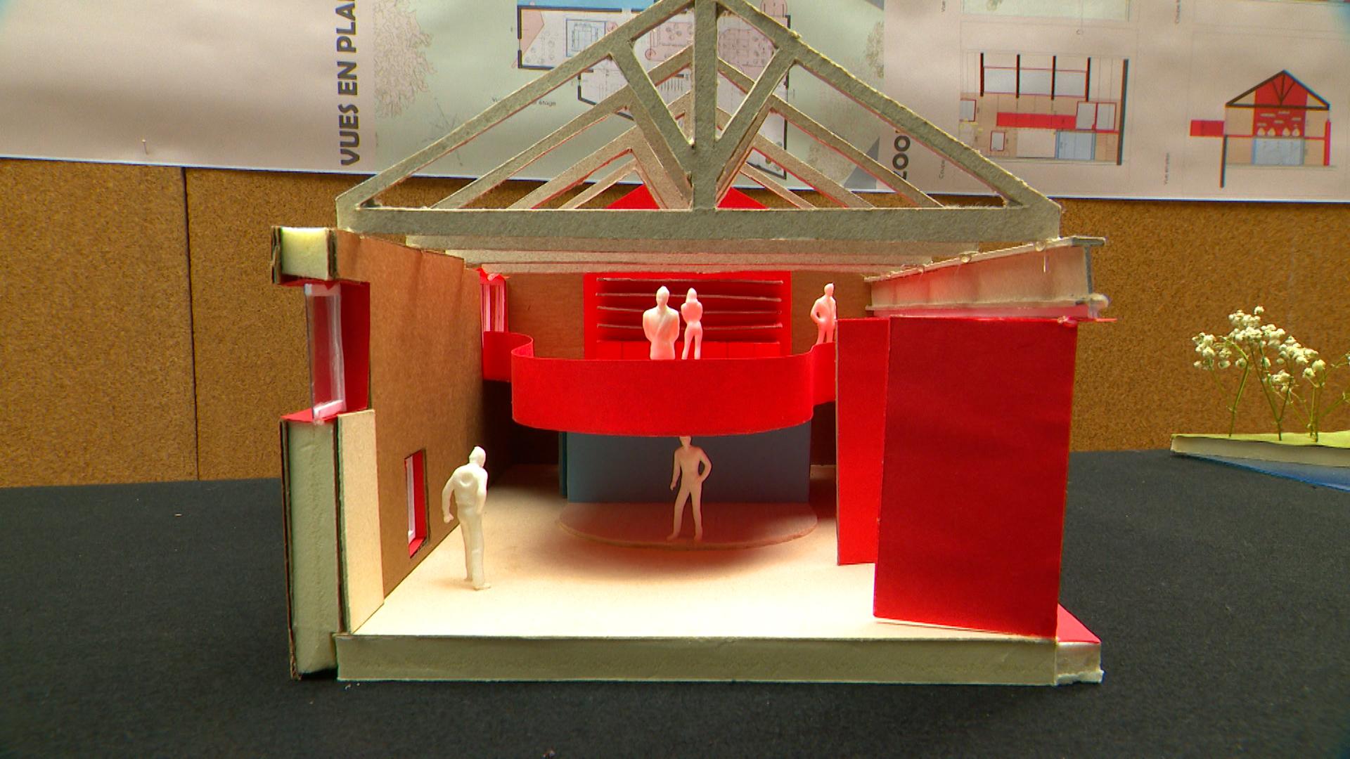 Fraipont : les projets des étudiants M2 en Architecture d'intérieur de St-Luc Liège