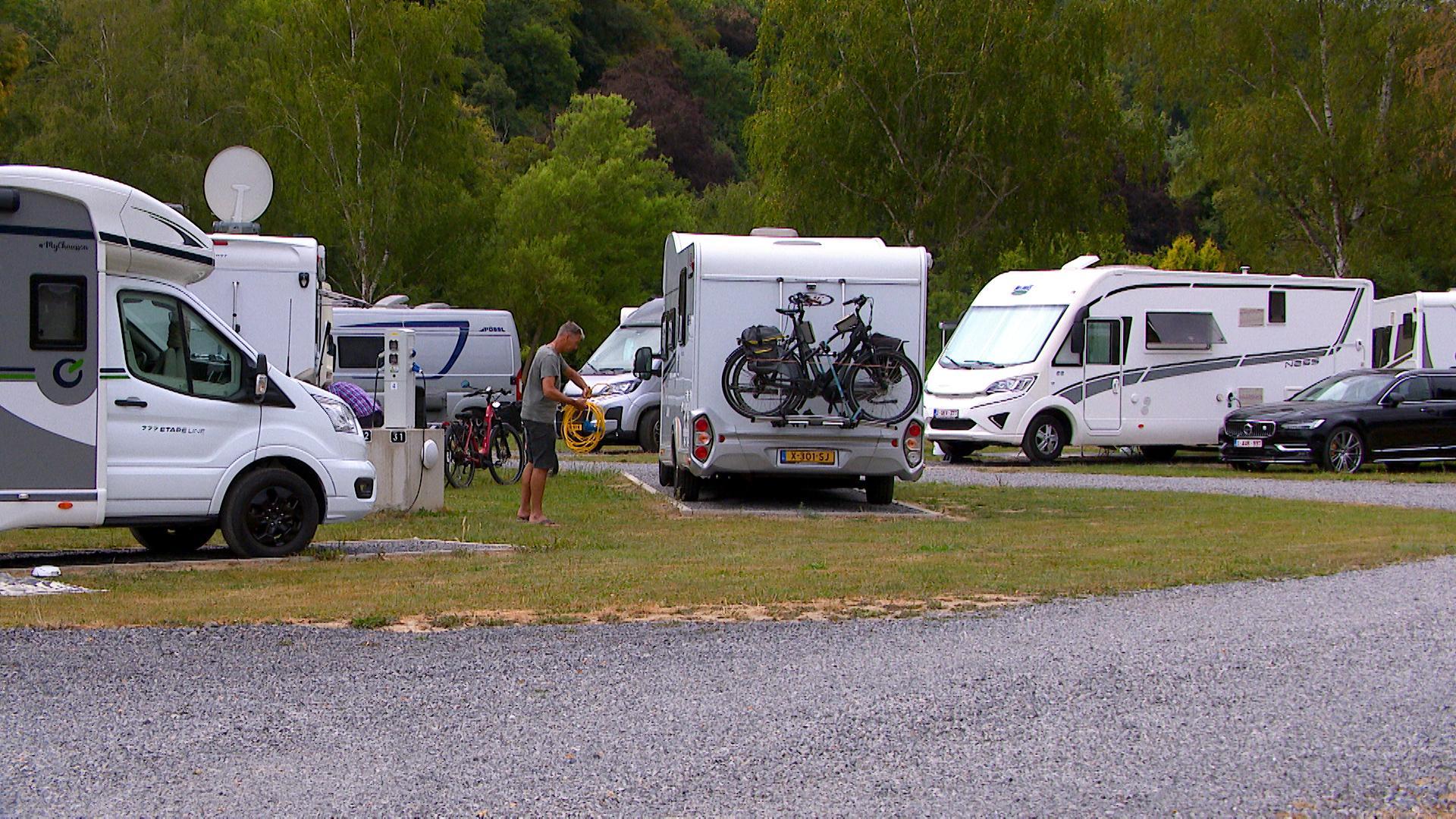 L'aire de camping de Hamoir fait un carton auprès des touristes
