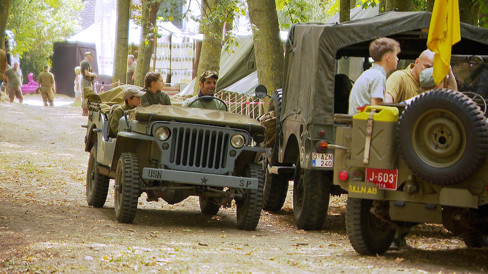 Un camp militaire reconstitué pour les festivités du Fort de Lantin