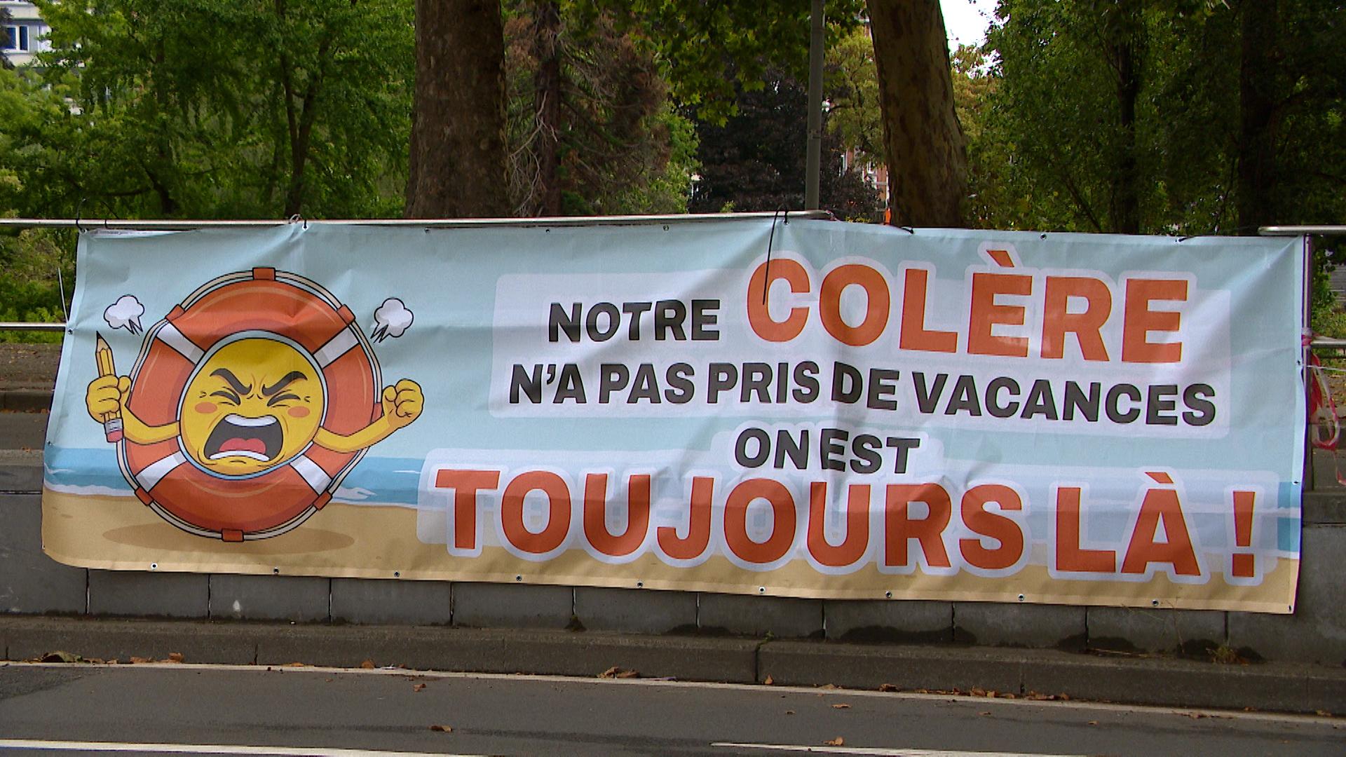Les enseignants toujours en colère