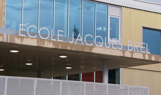 Inauguration de la nouvelle école Jacques Brel à Herstal