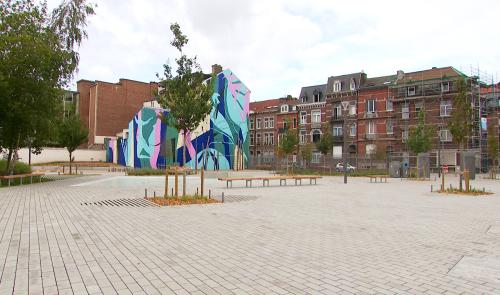 Un ancien site industriel transformé en parc à Liège