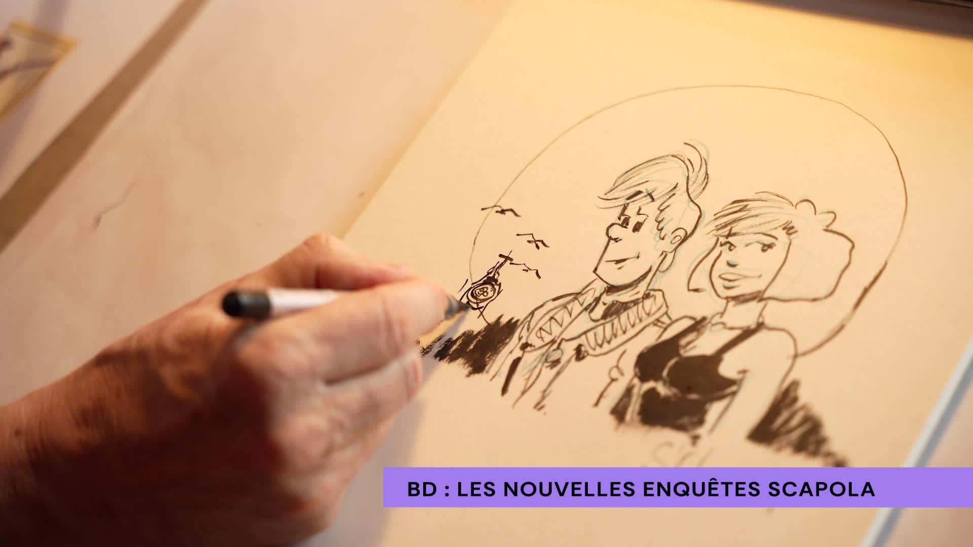 BD : Stibane et Georges Van Linthout relancent "Les enquêtes Scapola"