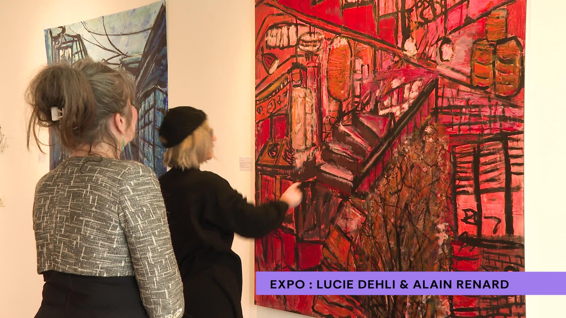 Lucie Dehli et Alain Renard exposent à la galerie du Livre et de l'Etrange Théâtre