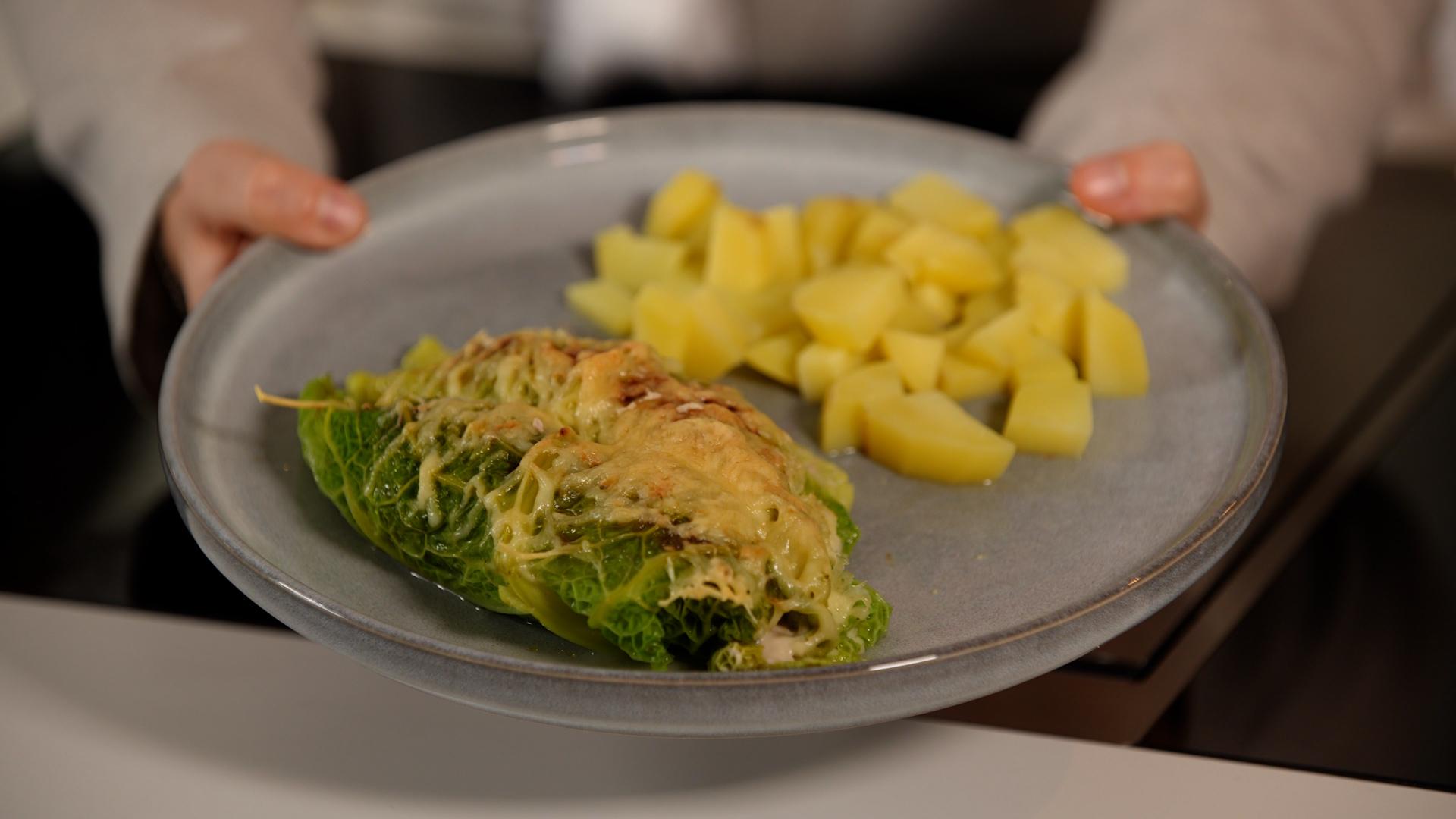 Le chou farci façon cannelloni, avec Équifrais