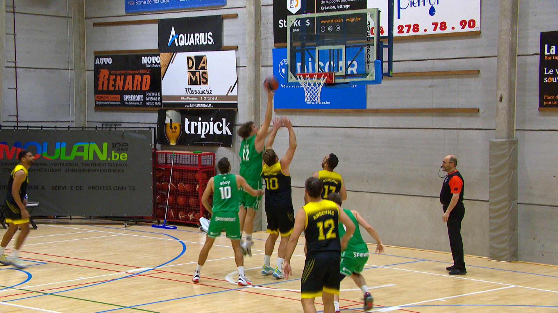 4 sur 5: Sprimont dans le bon, avec Nicolas Franck reconverti en coach