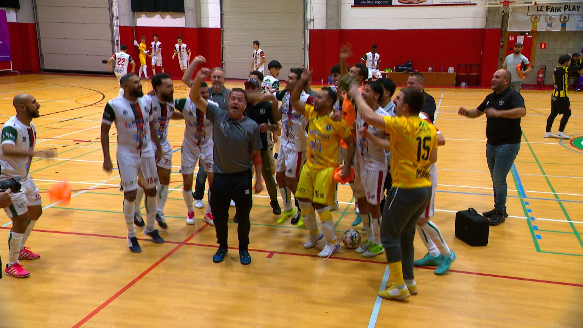 Futsal: Soumagne rassure son public en gagnant pour la troisième fois à domicile