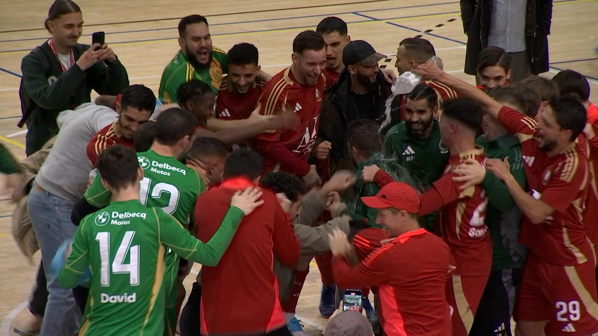 Le SL16 futsal dégoute Proost Lierse et s'offre le match au sommet