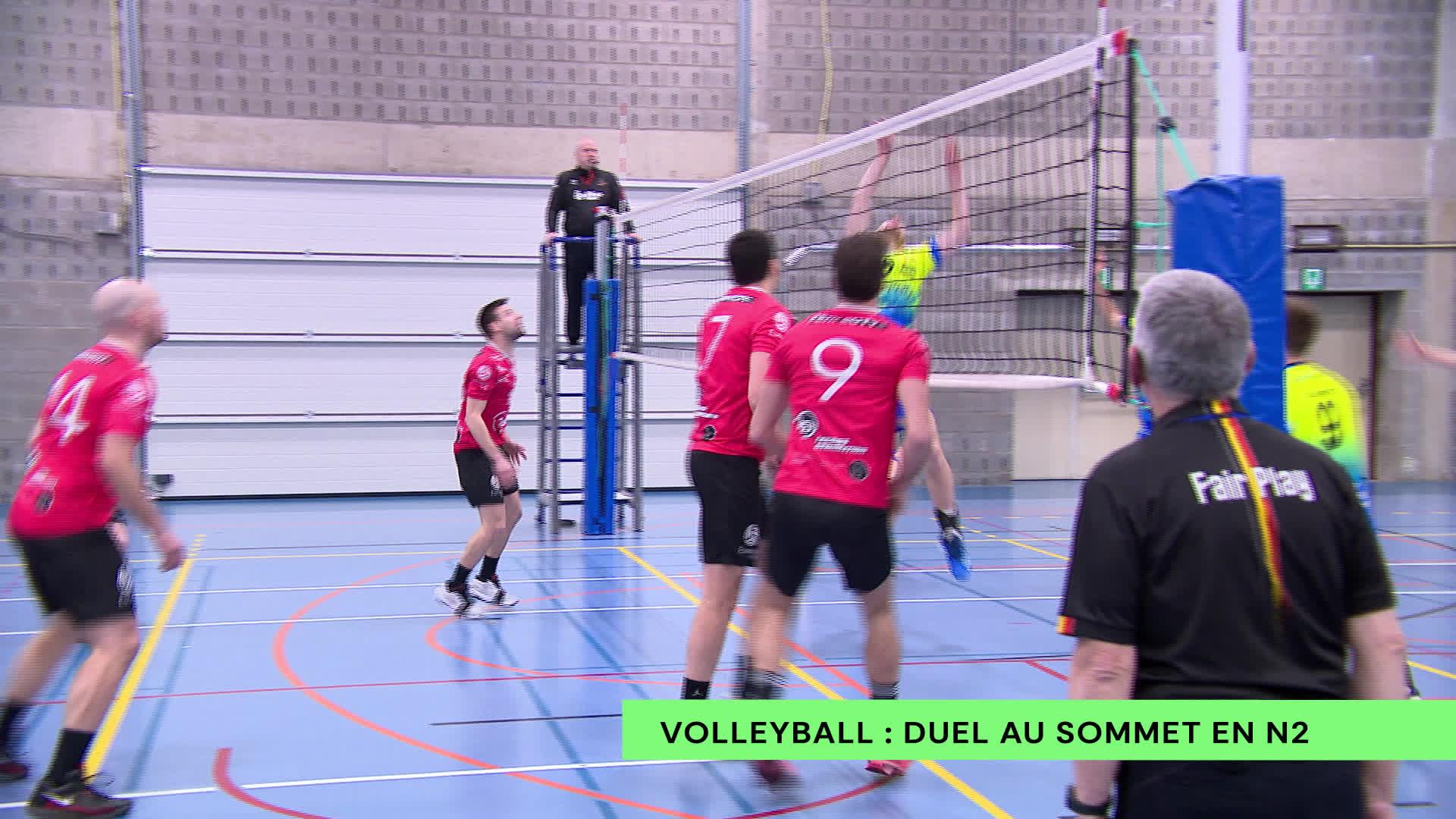 Volleyball: duel au somme entre Esneux et Guibertin en N2B