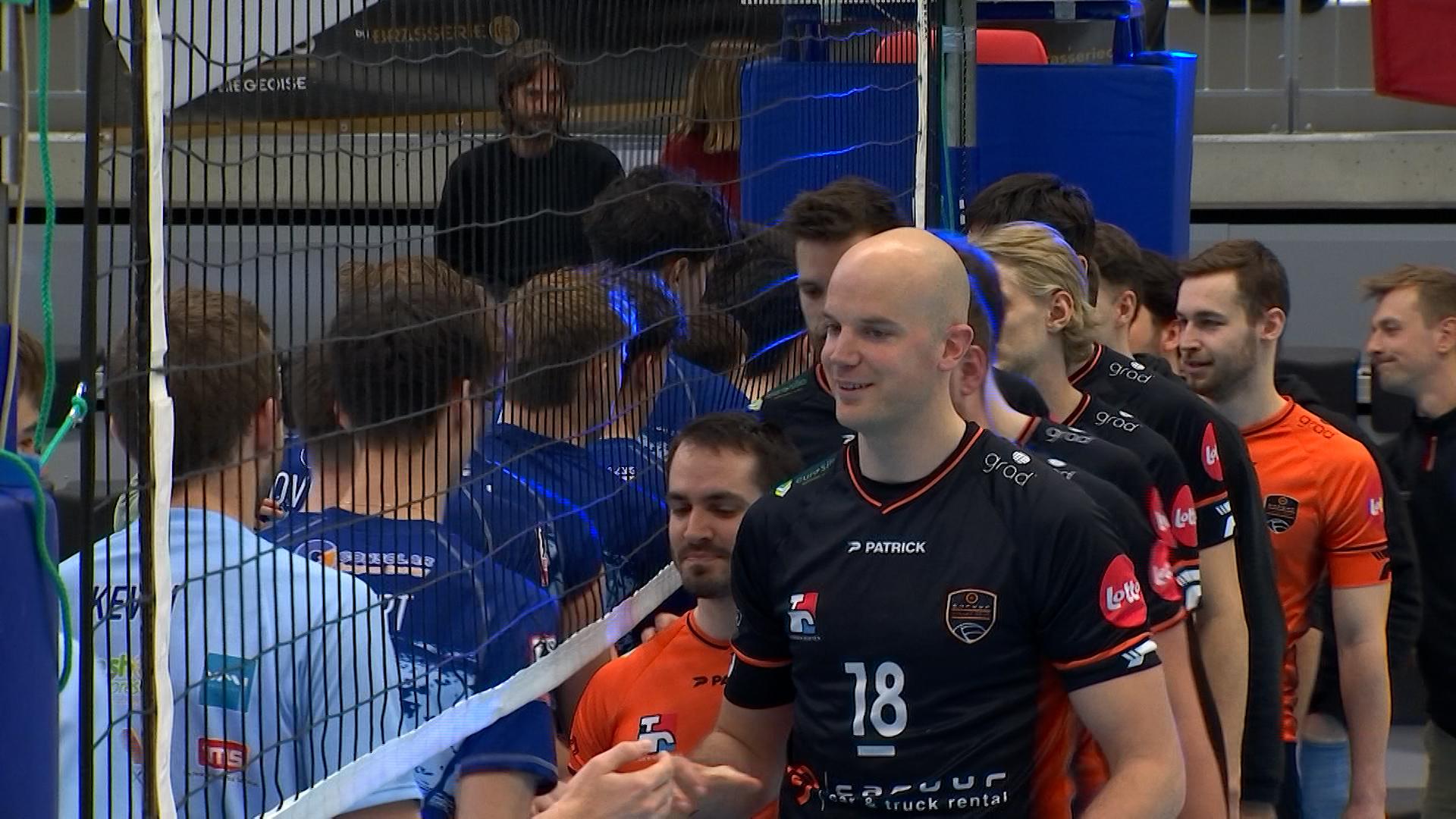 Match difficile pour Waremme volley contre Gand