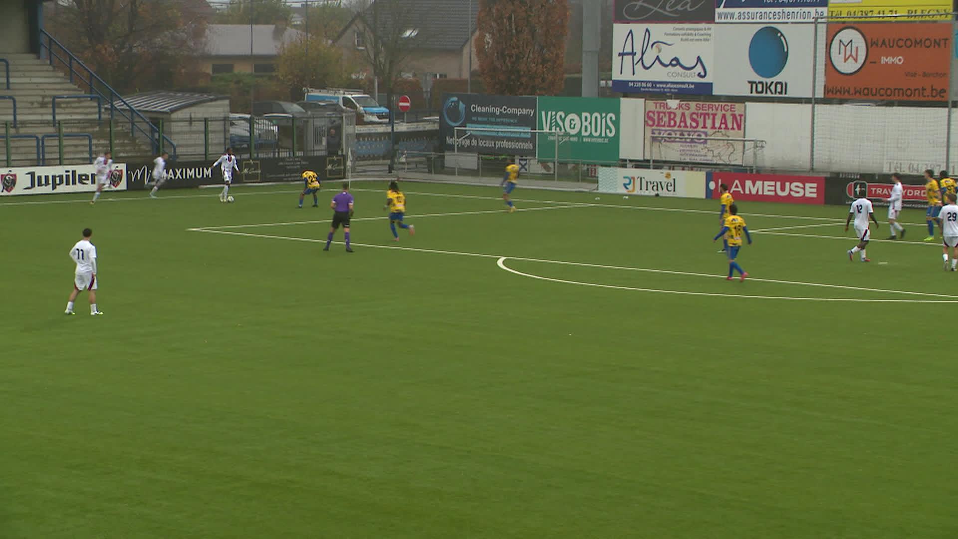 Richelle frôle la victoire mais doit se contenter d’un partage contre Binche