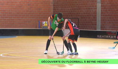 Découverte du floorball à Beyne-Heusay: "Un sport physique"