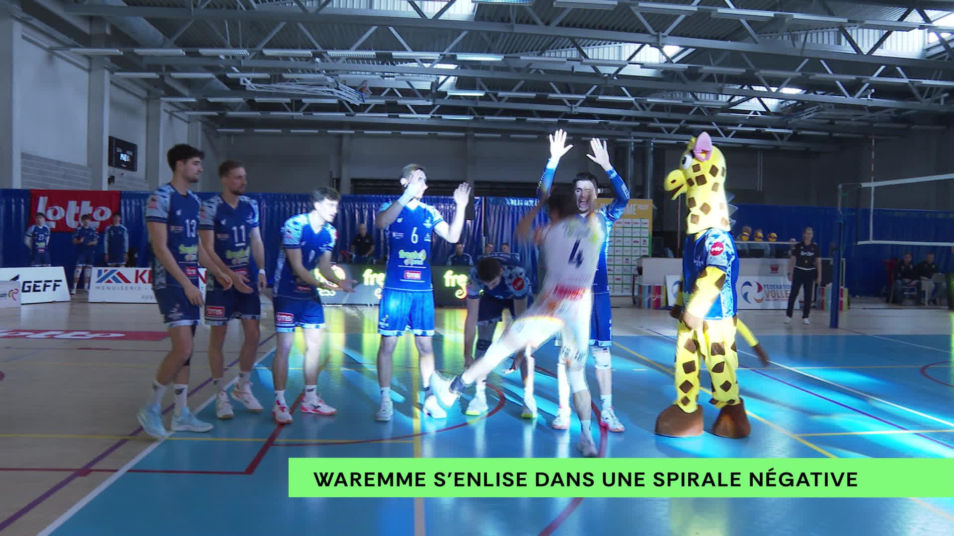 Le Waremme Volley s'incline contre Achel et s’enlise dans une spirale négative