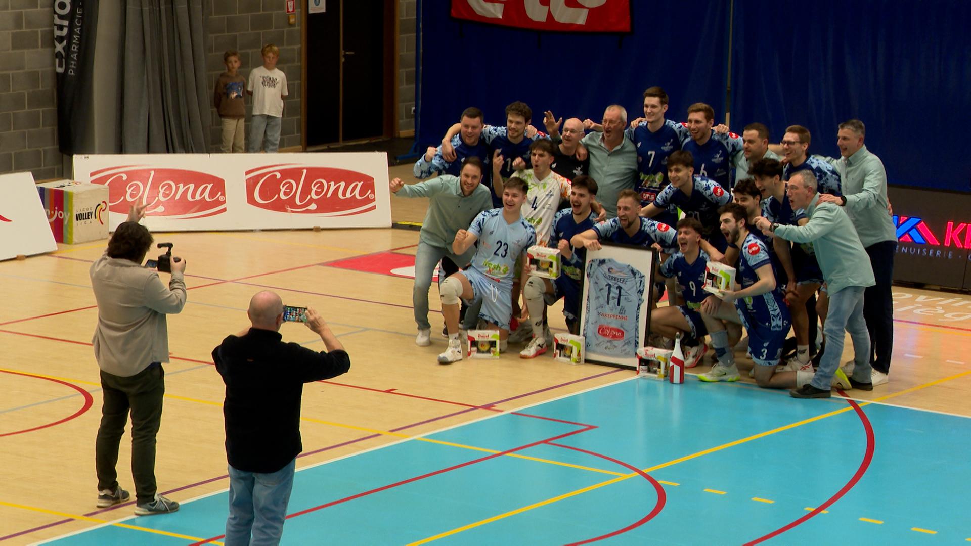 Le Waremme Volley boucle sa saison avec un dernier succès à la maison