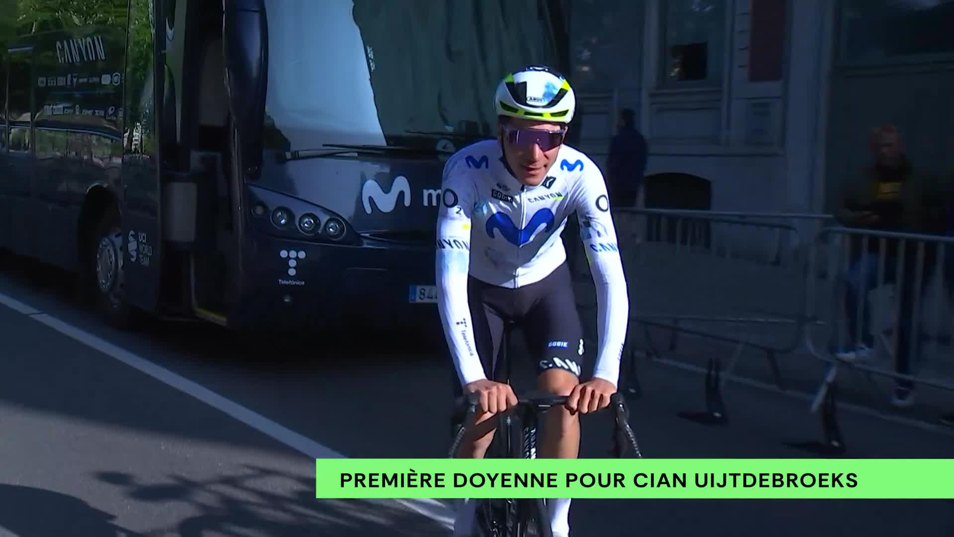 Cian Uijtdebroeks 23e pour sa première Doyenne : "Je reviendrai"
